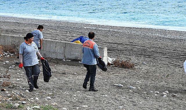 Kemer’de temizlik etkinliği