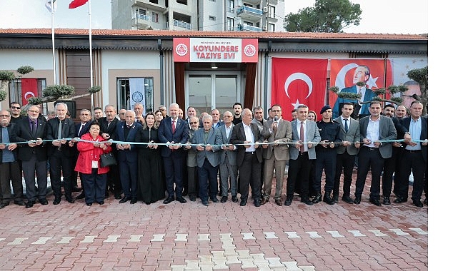 Menemen’de Koyundere Taziye Evi hizmete açıldı