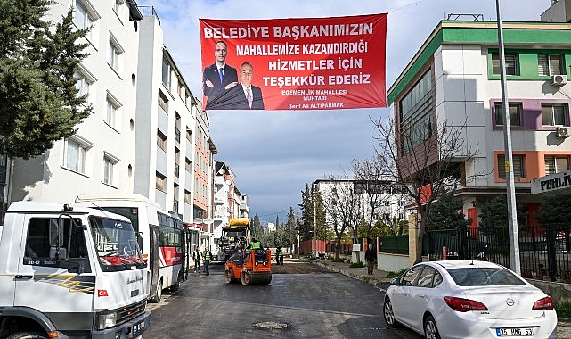 Başkan Eşki sabah mesaisine Egemenlik Mahallesi’nde başladı