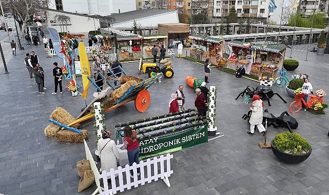 Konya Büyükşehir’in Tarım Haftasına Özel Hazırladığı Stantlar İlgi Görüyor