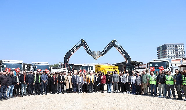 Nilüfer Belediyesi’nin yeni araçları yollarda
