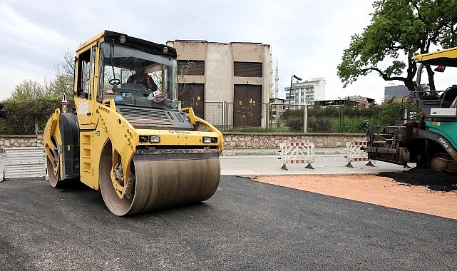 Osmangazi’den Hamitler’e 300 Tonluk Asfalt Desteği